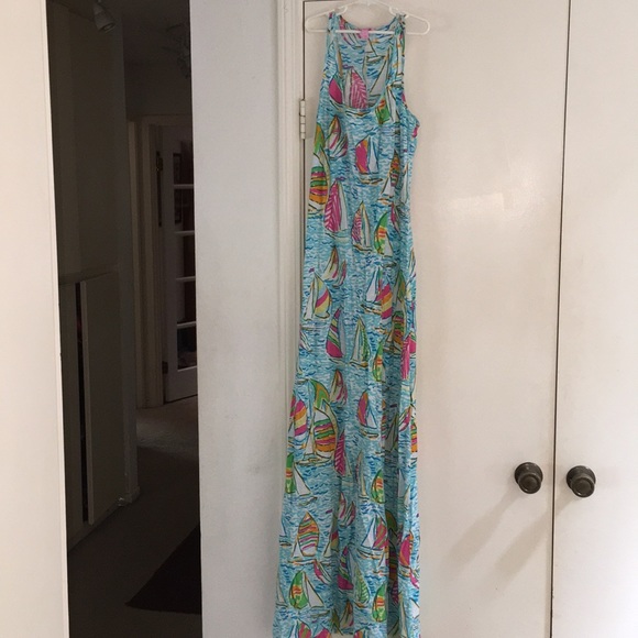 Lilly Pulitzer You Gotta Regatta YGR Maxi Small S - Picture 3 of 5